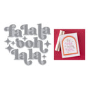 Hero Arts Very Merry BetterPress + Foil Set - Fa La La Letterpress