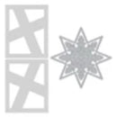 Hero Arts Very Merry Star Die & Stencil Bundle