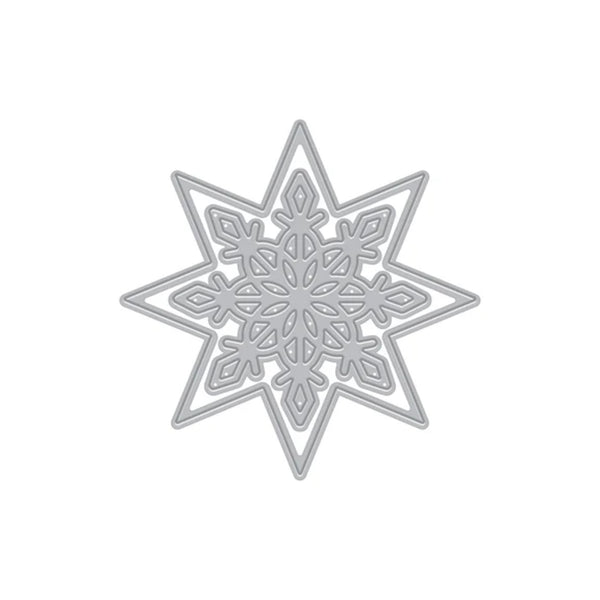 Hero Arts Very Merry Stylish Etched Die Set - Snowflake Star