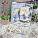 Hunkydory A Year of Flowers Narcissus Luxury Topper Sheet - December