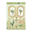 Hunkydory A Year of Flowers Lily of the Valley Luxury Topper Sheet - May