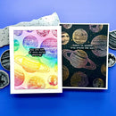 Simon Hurley create. Cling Mount Stamp 6"X6" Planetary