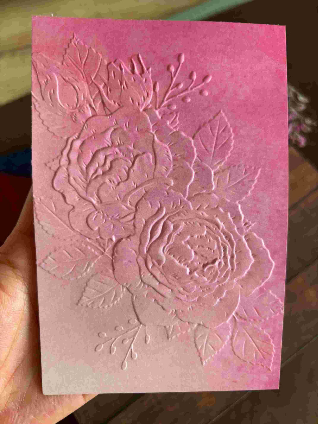 Poppy Crafts 3D Embossing Folder #103 - Large Flower – CraftOnline