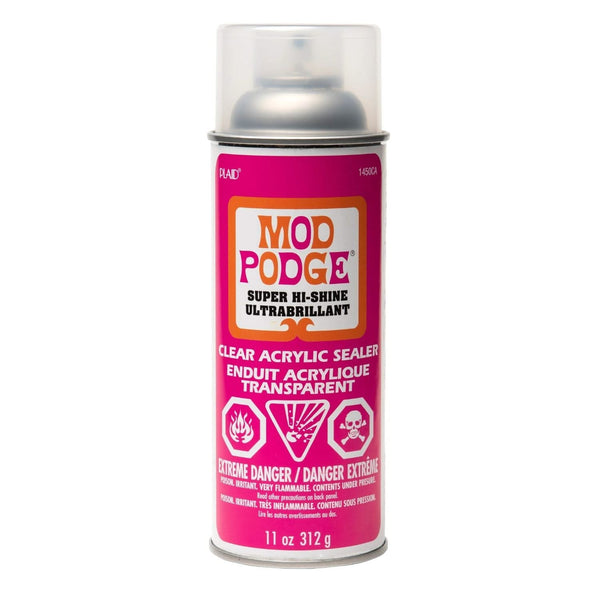 Mod Podge Clear Acrylic Aerosol Sealer 11oz/312g - Super High Shine