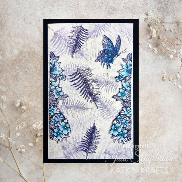 Katkin Krafts Clear Stamp Set 6"x 8" - The Butterfly Effect*