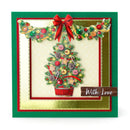 Katy Sue Die Cut Decoupage & Embellishments Set 3/Pkg - Traditional Christmas Floral