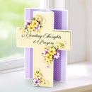Katy Sue White Cross Pop Up Cards & Envelopes 12/Pkg