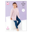 King Cole Free Pattern - Cherished Baby DK Yarn - Cardigans