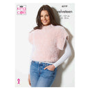 King Cole Free Pattern - Velveteen Yarn - V Neck Slipovers