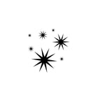 Lavinia Clear Stamp Stars 2 Miniature