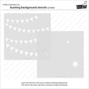 Lawn Clippings Stencils - Bunting Background*