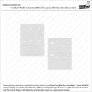 Lawn Fawn Treat Cart Add-On: Smoothies 'n Juice Colouring Stencils