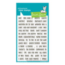 Lawn Fawn Clear Stamp Set - Henry's Build-a-Sentiment: Bunny Puns