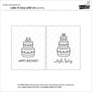 Lawn Cuts Custom Craft Dies - Cake It Easy Add-On