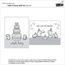 Lawn Fawn Clear Stamp Set - Cake It Easy Add-On