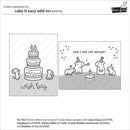 Lawn Cuts Custom Craft Dies - Cake It Easy Add-On