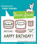 Lawn Cuts Custom Craft Dies - Cake It Easy Add-On