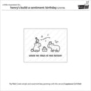 Lawn Fawn Clear Stamp Set - Henry's Build-a-Sentiment: Birthday
