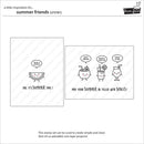 Lawn Fawn Clear Stamp Set - Summer Friends