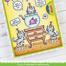 Lawn Fawn Clear Stamp Set - Keep On Swimming Add-On