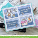 Lawn Fawn Clear Stamp Set - Keep On Swimming Add-On