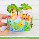 Lawn Cuts Custom Craft Dies - Platform Pop-Up Palm Tree Inserts