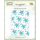 Lisa Horton Crafts Layering Stencils 5"X7" Bold Stars
