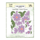 Lisa Horton Crafts β Cosmo Flourish Floral Plate β Craft Die Set