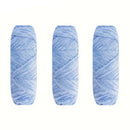 Poppy Crafts Velour Yarn 100g 3 Pack - Light Blue