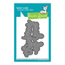 Lawn Cuts custom craft dies by Lawn Fawn on a blue and white packaging