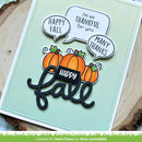 Lawn Fawn Clear Stamp Set - Tiny Tag Sayings: Fall