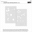 Lawn Fawn Colouring Stencil Set - Jump for Joy