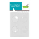 Lawn Fawn coloring stencils packaging with waffle pattern design on a white background
