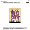 Lawn Fawn Lawn Cuts Die - Giant Happy Halloween: Portrait