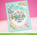 Lawn Fawn Stencil - Woodgrain