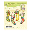 Leane Creatief Combi Clear Stamp - Christmas Stockings