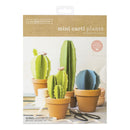 Lia Griffith DIY Frosted Paper Craft Kit 8.5" x 11.5" Stack, 18 Sheets - Mini Cacti