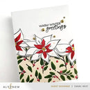 Altenew Linear Life Poinsettias Simple Colouring Stencil*