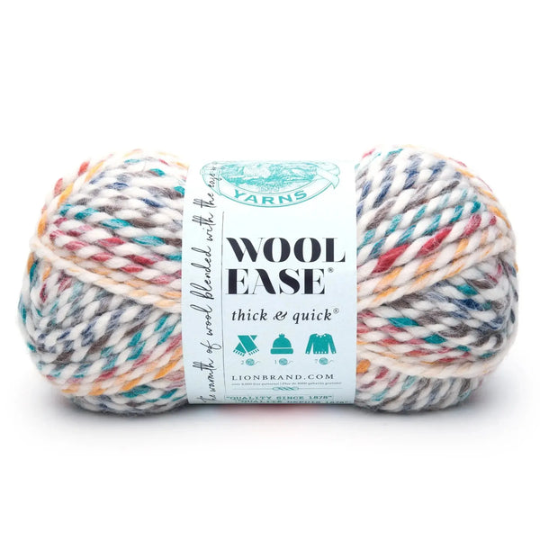 Lion Brand Wool-Ease Thick & Quick Yarn - Hudson Bay