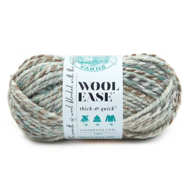 Lion Brand Wool-Ease Thick & Quick Yarn - Seaglass
