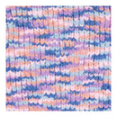 Multicolored textured fabric with a pattern of small, irregularly shaped pieces.
