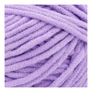 Close-up of a ball of purple yarn