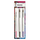 Dina Wakley MEdia Soft Bristle Brush Set #2, #8 & #12