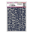 Dina Wakley Media Stencils 9"x 6" Musy Dots