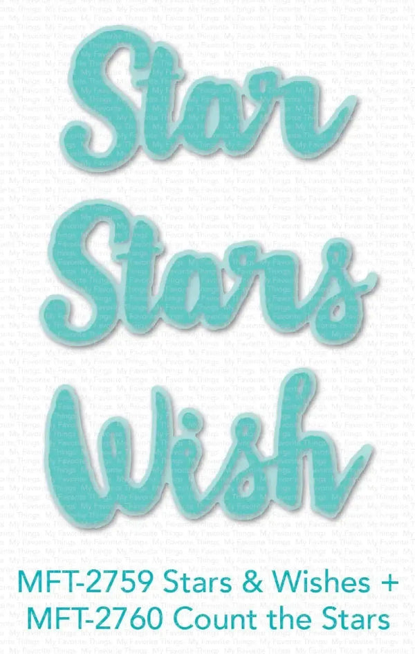 My Favorite Things Die-Namics Dies - Stars & Wishes*