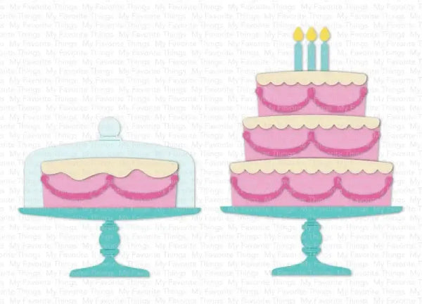 My Favorite Things Die-Namics Dies - Bring On the Cake*