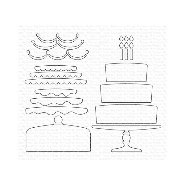 My Favorite Things Die-Namics Dies - Bring On the Cake*