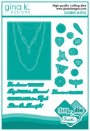 Gina K Designs Stamp & Die Set - Celebrate in Style*