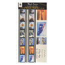 Magic Scaps Cleary Creative Freeze Frames transparency sheet, featuring a film strip design with australia-themed photos of koala, flag, and handwritten letters.