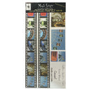 Magic Sets Clearly Creative Freeze Frames Carrousel Transparencies featuring themed images like Ferris Wheels, Roller Rinks, and Castles on a blue and silver cardstock backing.